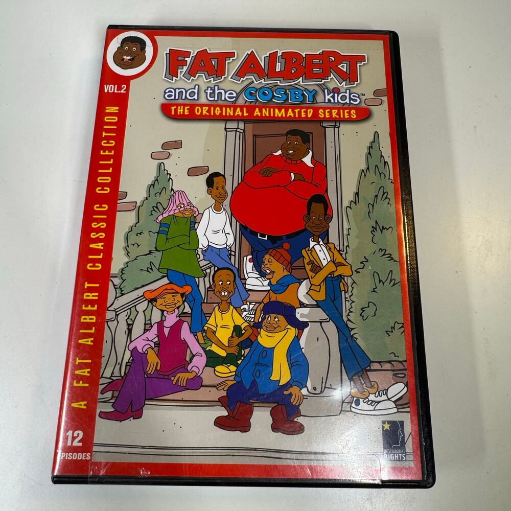 Fat Albert and the Cosby Kids Vol 2 DVD 3 Discs w/ Bonus CD New 12 Cartoons 70's
